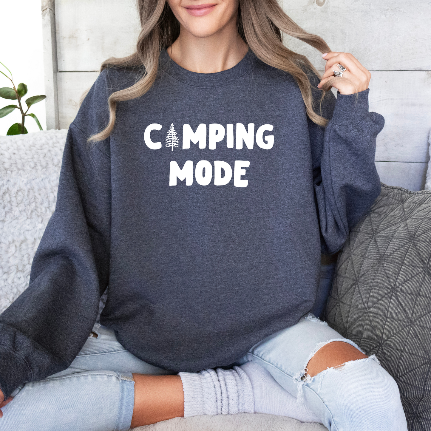 Camping Mode Crewneck