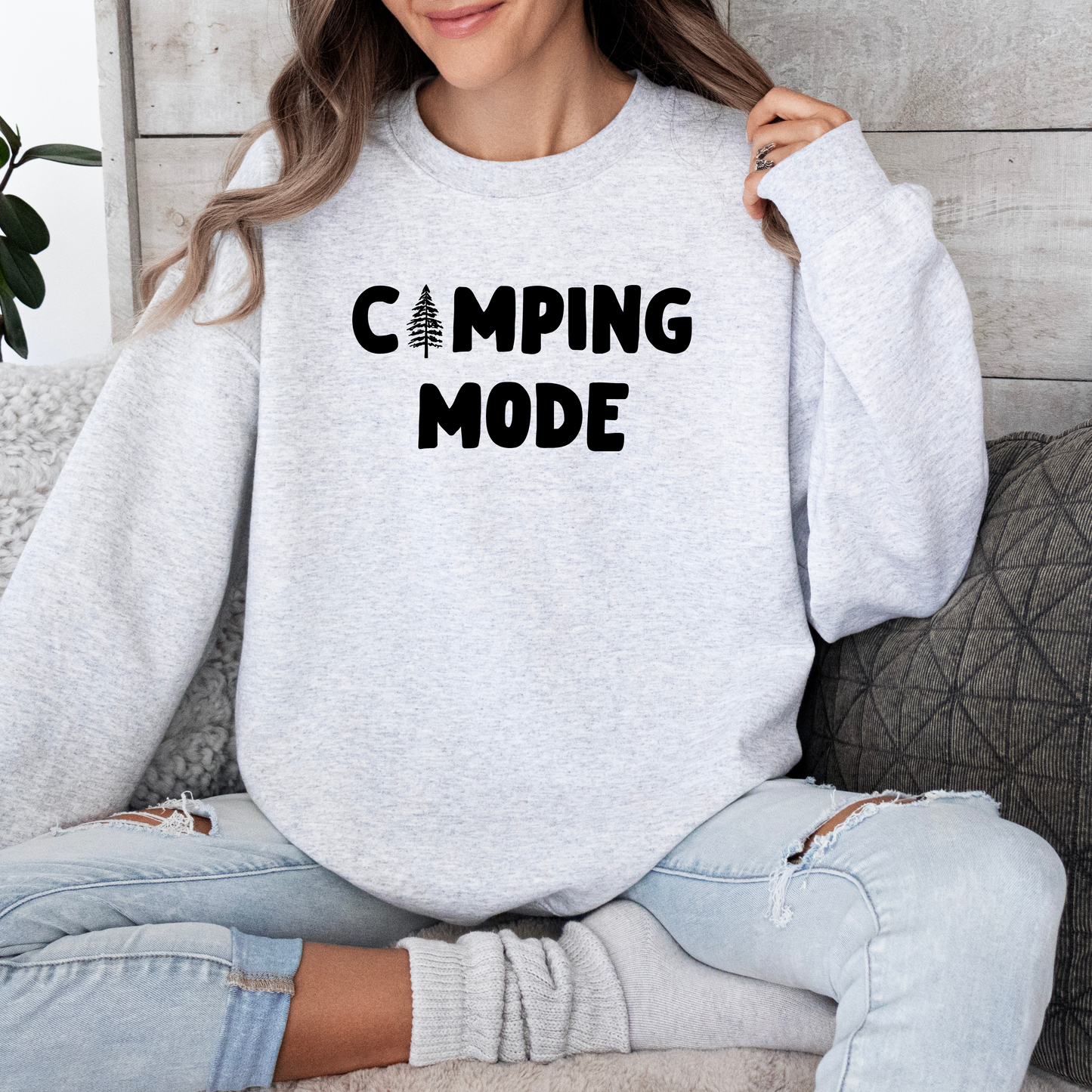 Camping Mode Crewneck